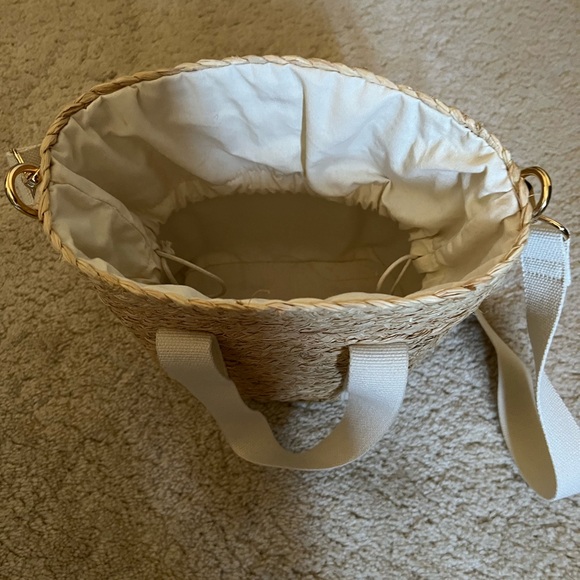 J. Crew Factory straw bucket bag - Picture 2 of 4